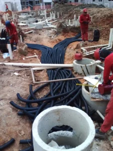Infraestrutura elétrica do Vila Iracema – Fortaleza, Ceará (Tenda)