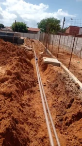 Instalações de água fria do Vila Alencar – Fortaleza, Ceará (Tenda)